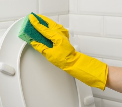 comment nettoyer un abattant de wc jauni