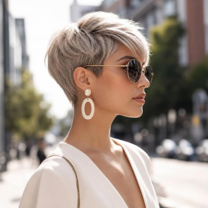 coupe courte femme 2022 cheveux fins sans volume coupe pixie cheveux fins