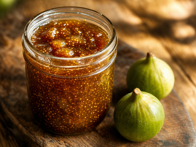 que faire avec des figues vertes obtenir épaisseur ajouter acide citrique stabiliser