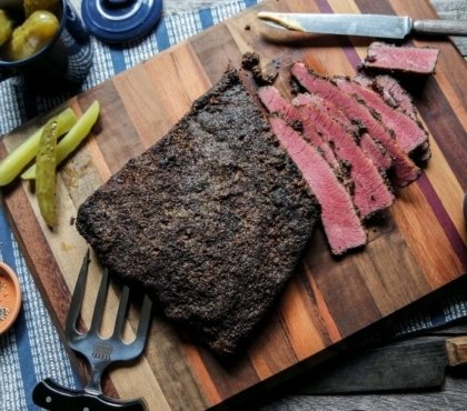 recette pastrami maison préparer saumure épices réfrigérer récipient