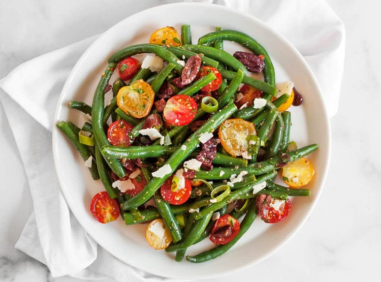 salade de haricots verts