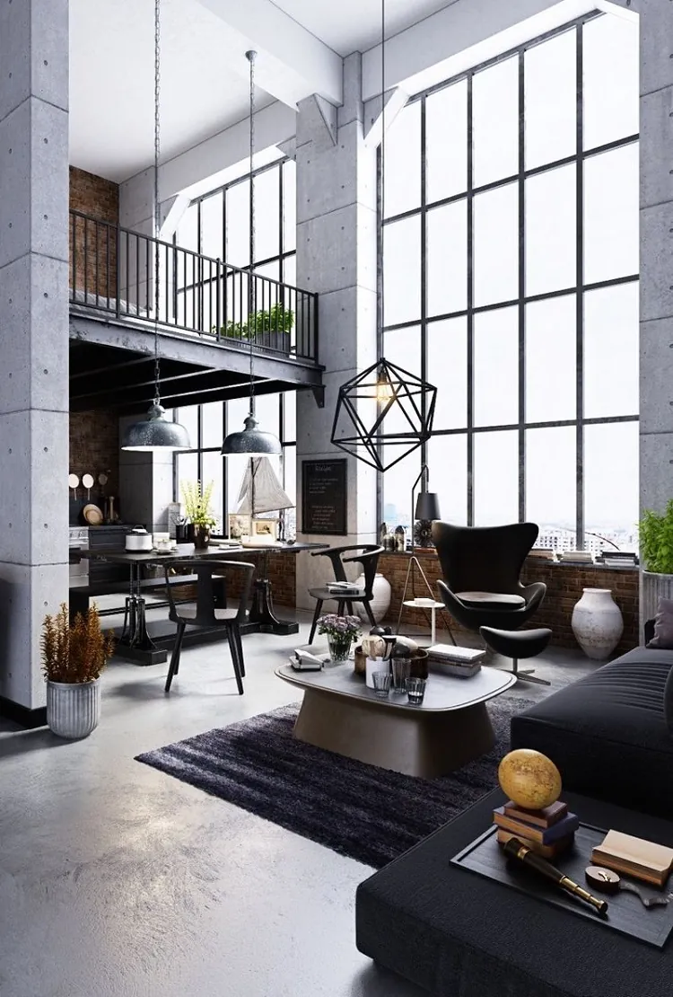 industrial style deco