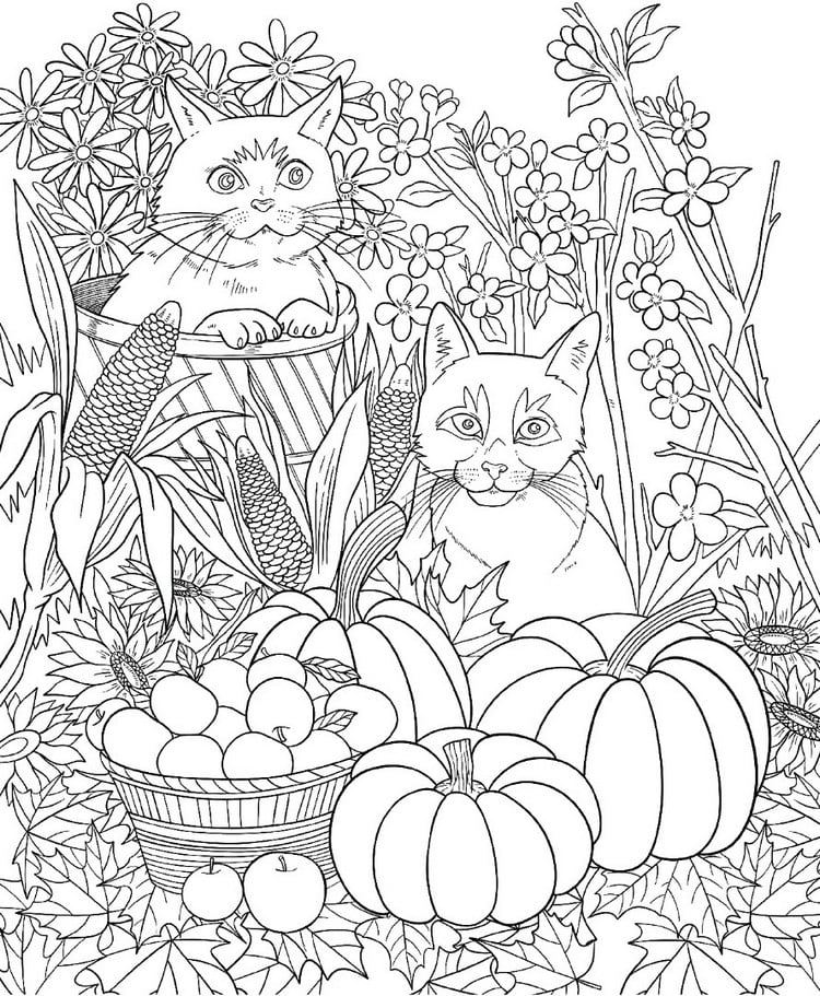 coloriage mandala automne pour adultes à imprimer gratuitement