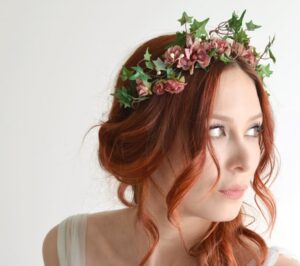 couronne de lierre mariage