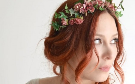 couronne de lierre mariage