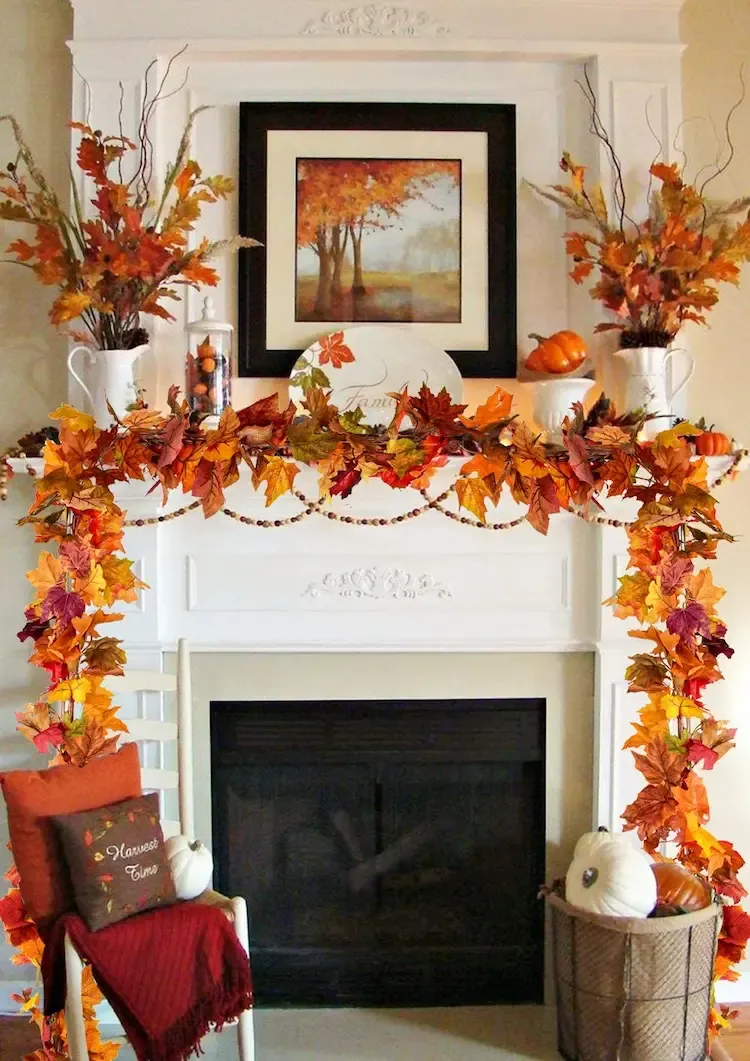décorer la maison pour l'automne avec des matériaux à prix mini