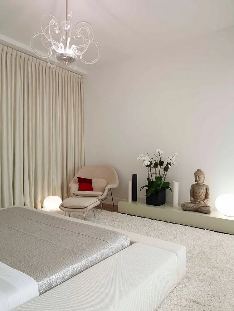 deco idea adult bedroom zen modern design neutral colors