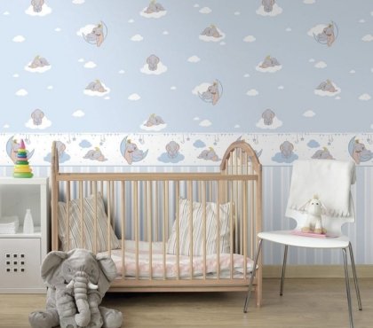 idée décoration chambre bébé comment coller frise adhésive chambre bébé