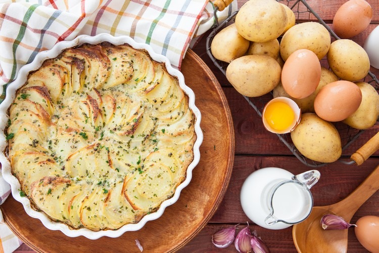 September family meal idea gratin dauphinois large family dish
