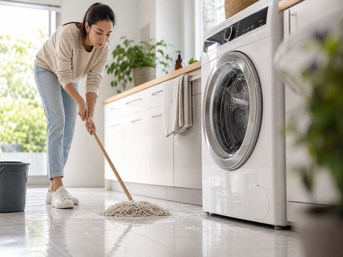 le pourquoi du comment du lave linge qui fuit par le bas
