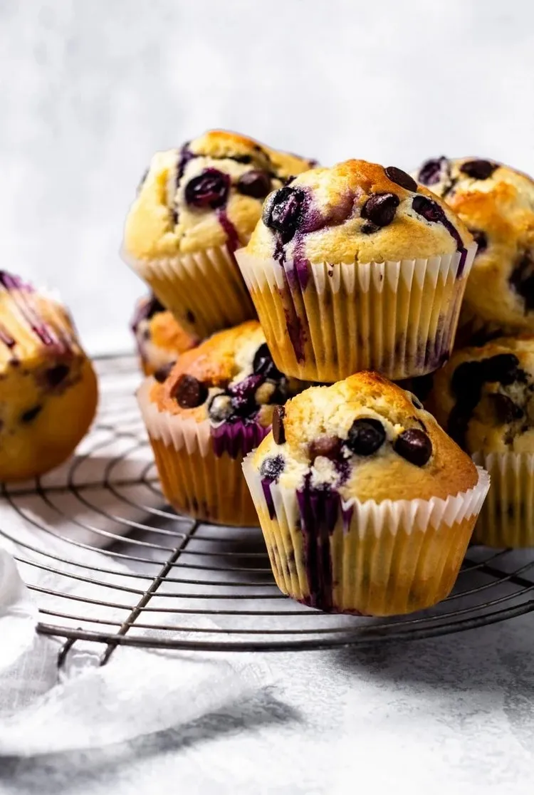 muffins aux pépites de chocolat recette dessert automne facile et rapide