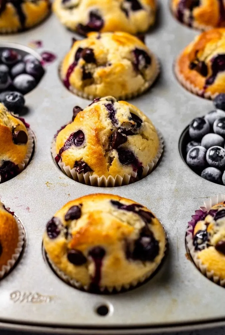 muffins aux pépites de chocolat recette facile et rapide dessert automne