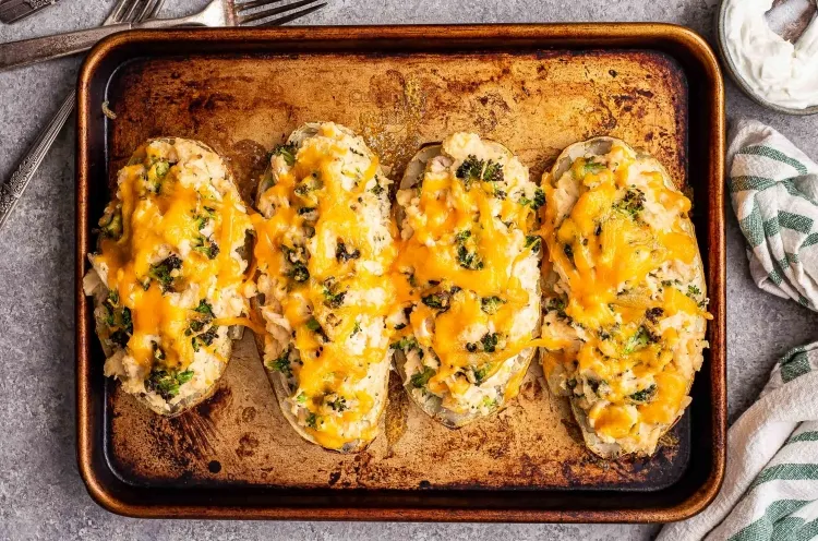 a baked potato dish for the whole family