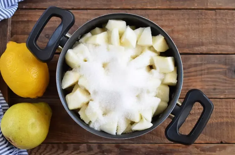 recette confiture comment conserver poires longtemps éviter brunissement