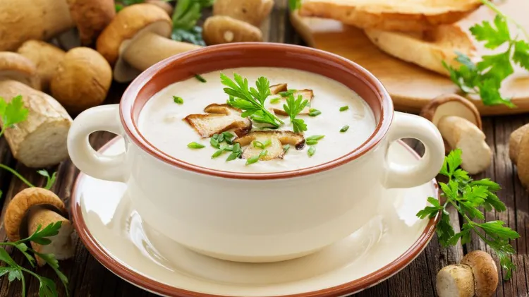 mushroom soup recipe 2022
