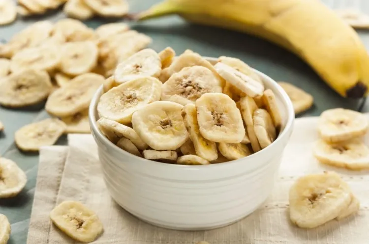 recette déshydrateur alimentaire chips de banane