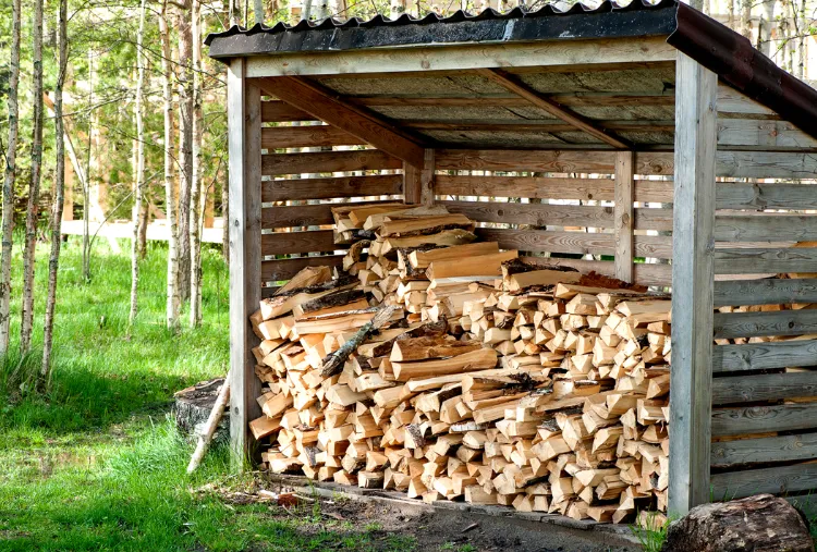stockage du bois pour bien garder la qualité 2022