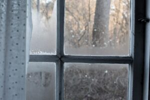 Condensation fenêtre extérieur