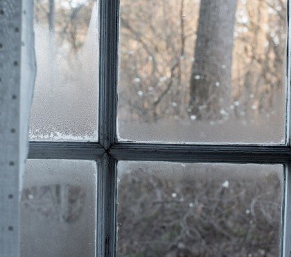 Condensation fenêtre extérieur
