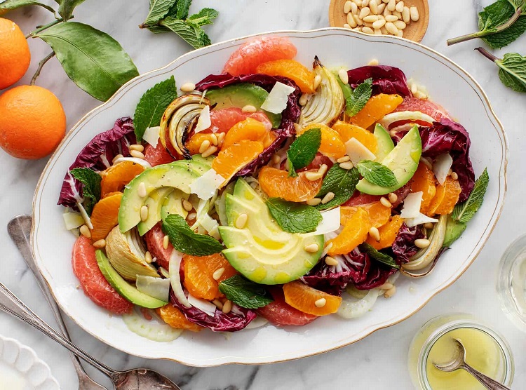 Salade aux agrumes 5 idées automnales pour renforcer votre immunité !
