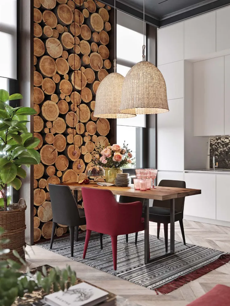 how to arrange modern cocoon dining room cozy living room interior trend 2022