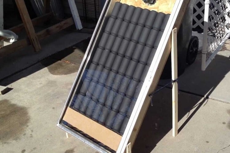 Comment fabriquer un chauffage solaire à partir de canettes ? - FioulReduc