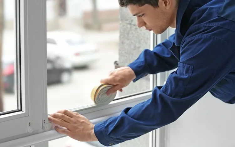 comment isoler porte fenêtre froid