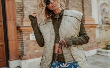 comment porter la veste sans manche femme matelassée cet automne hiver 2022 2023