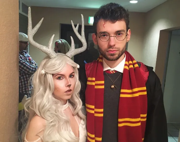 costume couple halloween 2022 pour couple Harry Potter