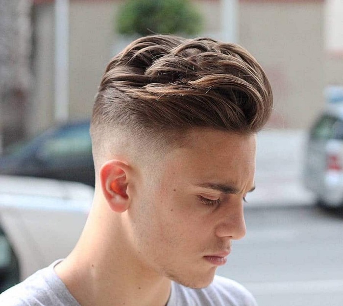 coupe homme degrade americain cheveux