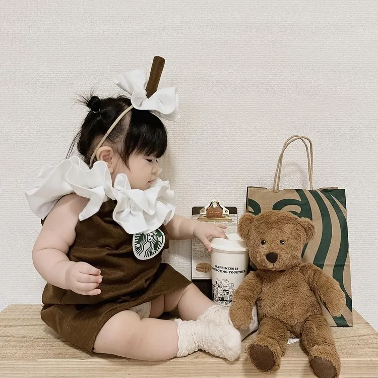 déguisement halloween bébé fille Starbucks idée originale