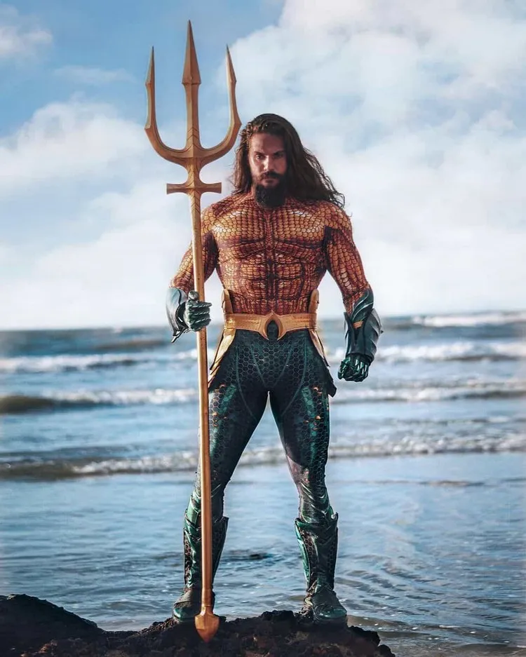 déguisement halloween homme réaliste Aquaman