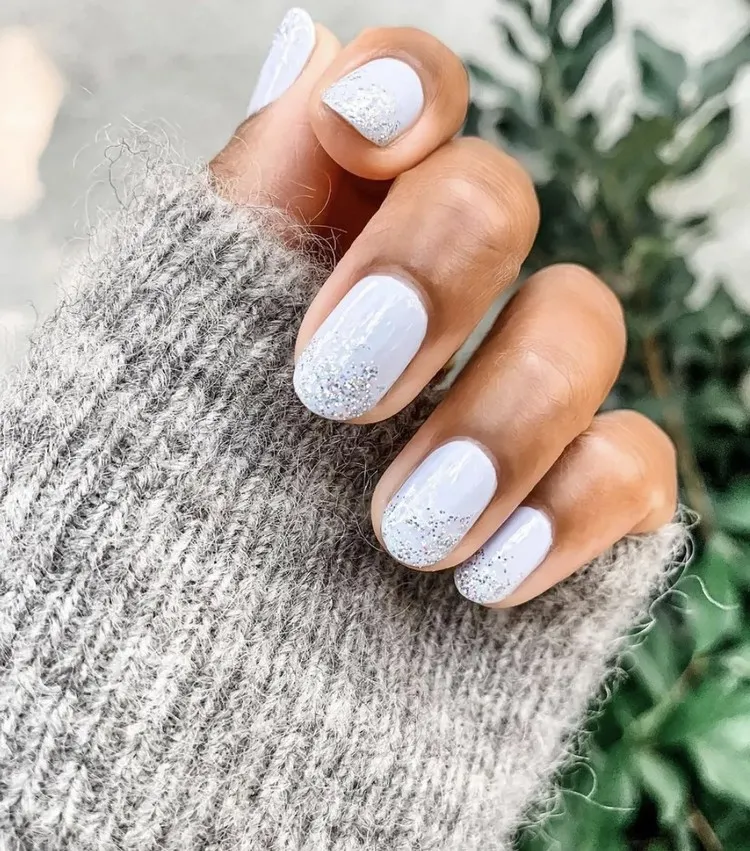Faux Ongles Couleur Hiver