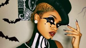 maquillage halloween femme idée déguisement définit makeup thématique