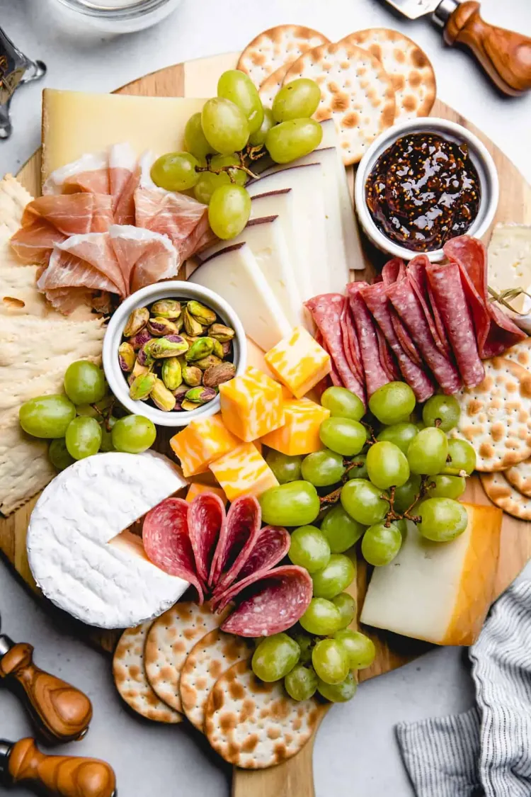 recette cheese charcuterie board fromage noël