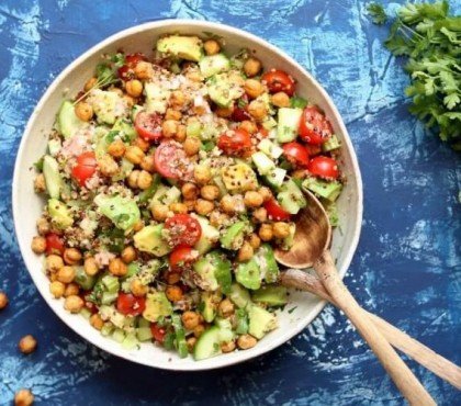 recette salade de pois chiches pour automne