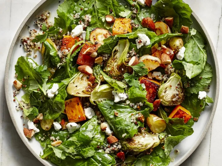 autumn salad eliminates fatigue seasonal transition strengthens the immune system