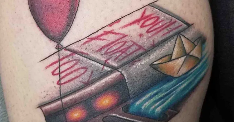tatouage 2022 tendance microréalisme ca film roman horreur Stephen King