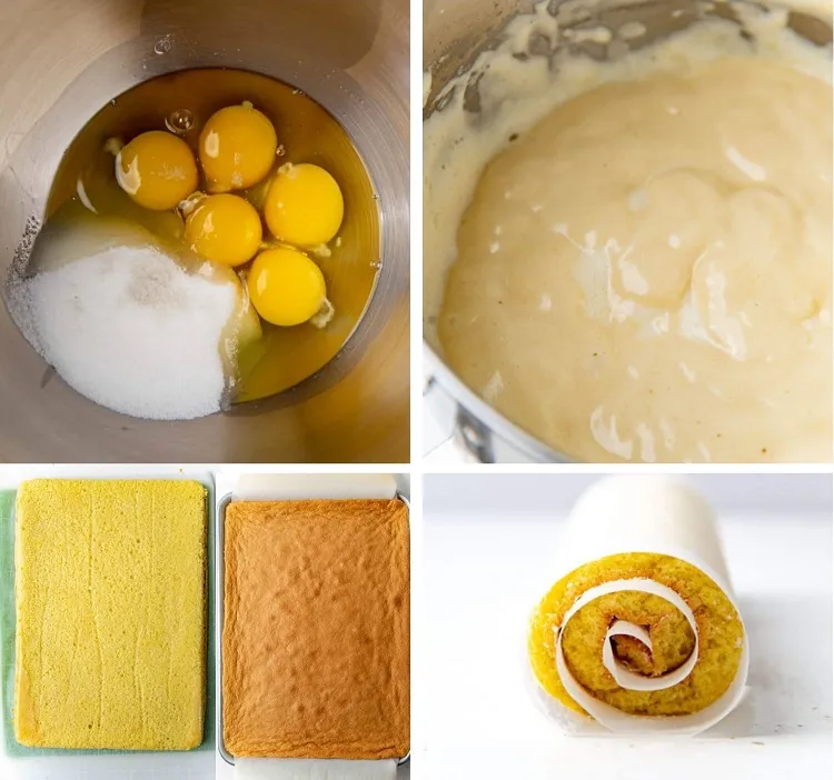 Soft sponge cake recipe