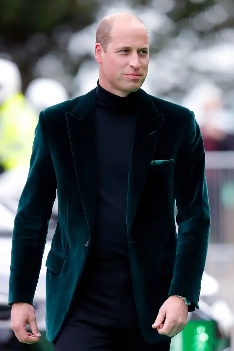 duke of camebridge green velor blazer style