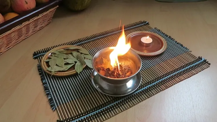 comment brûler feuille de laurier à la maison sèches aromathérapie apaiser détendre