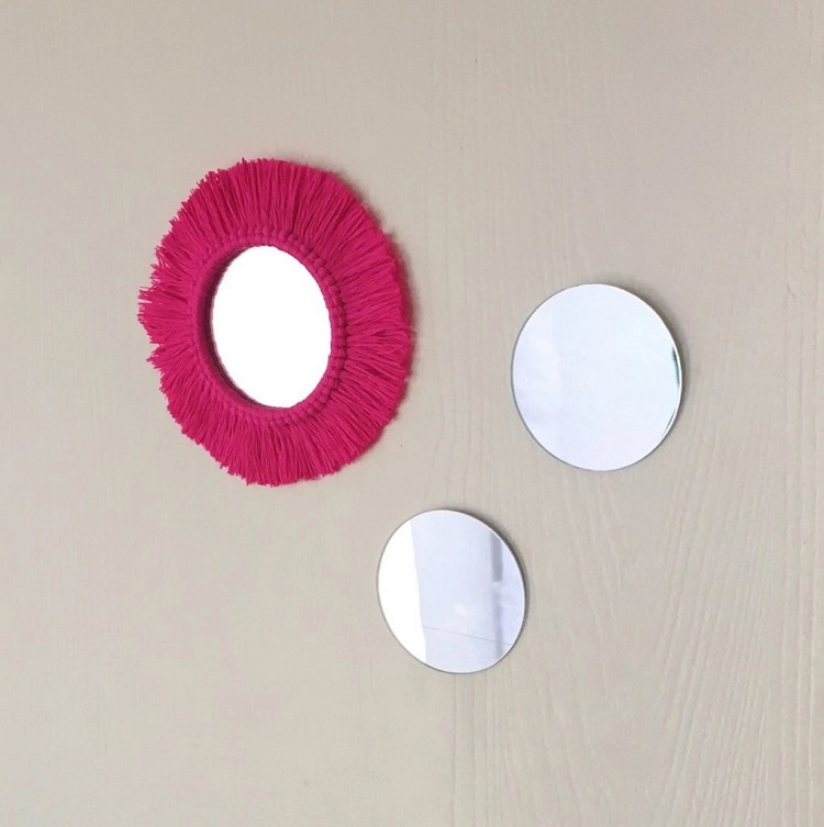 comment décorer un miroir sans cadre
