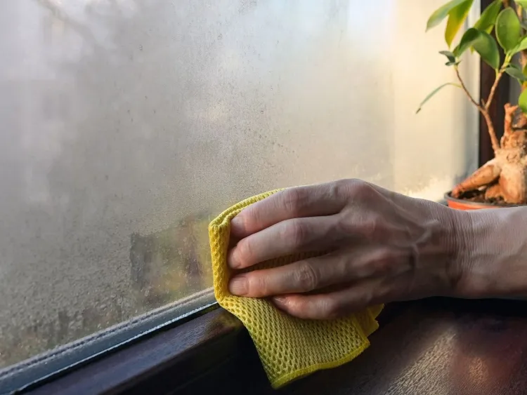 condensation fenêtre chambre mesurer hygromètre empêcher humidité intérieure