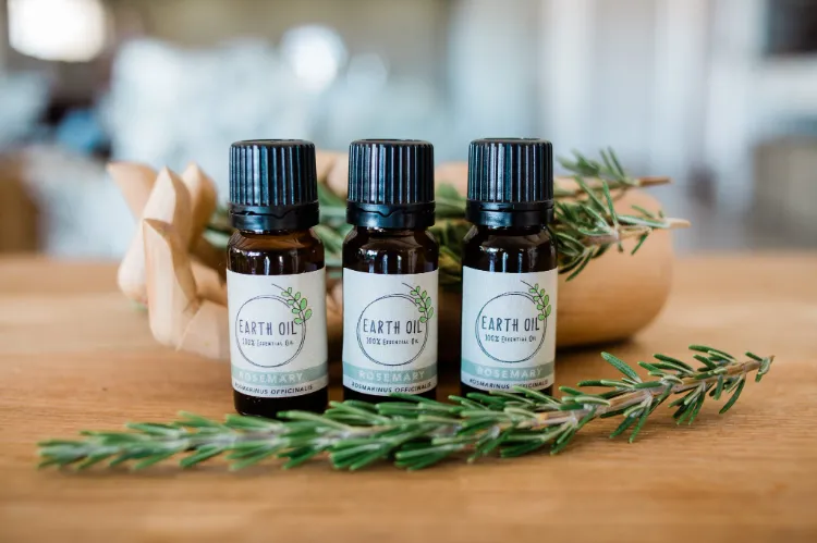 essential oil against dry cough rosemary natural extracts grandmother's remedy