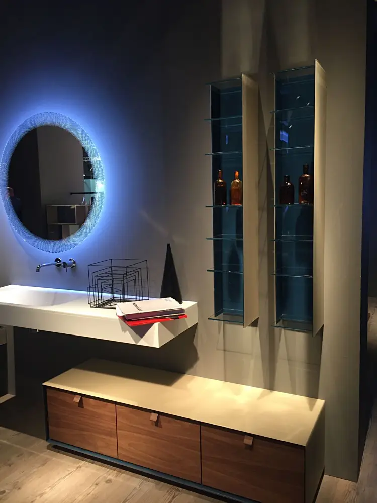 miroir retro lumiere salle de bain tendances 2023 deco design maison
