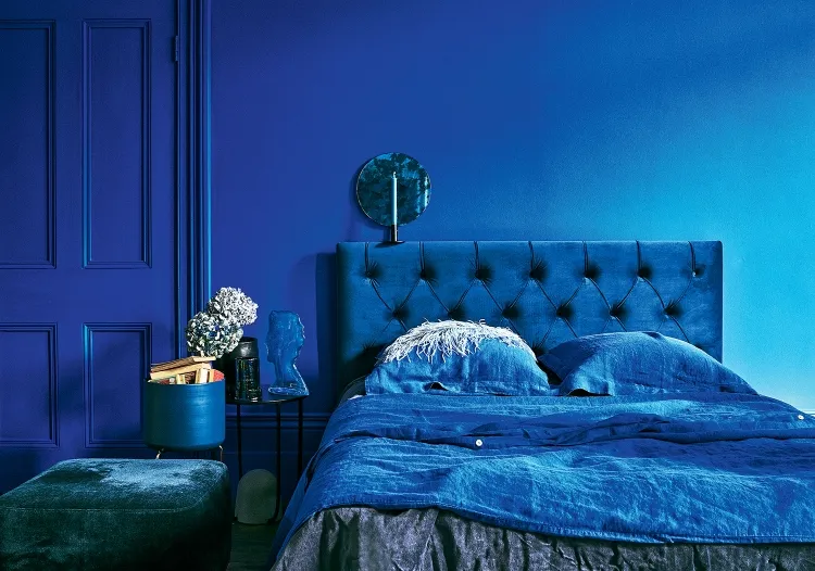 what color for a feng shui bedroom blue shades welcome restful sleep