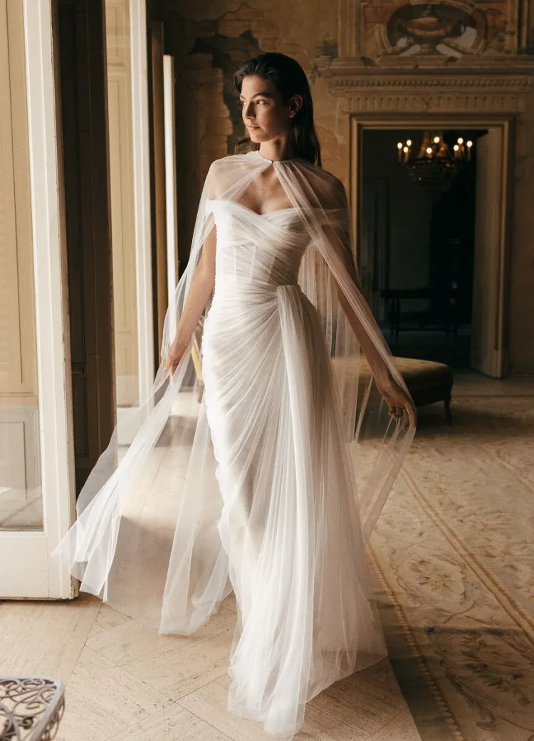 quelle robe de mariage d'hiver 2022 2023 tenue mariée femme tendance fashion week haute couture