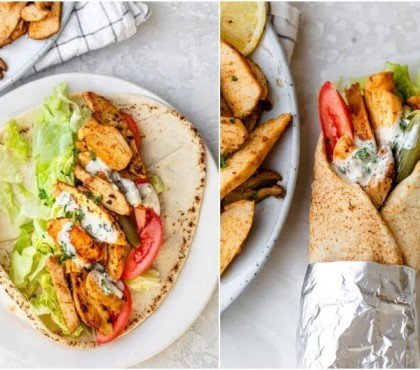 recette chawarma au poulet