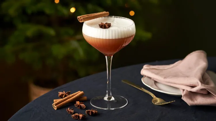 Cocktail de Noël sans alcool