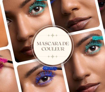 Comment porter un mascara coloré